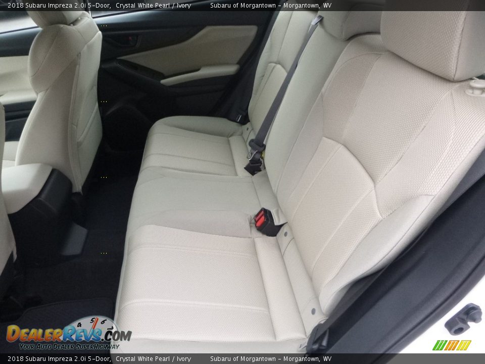 Rear Seat of 2018 Subaru Impreza 2.0i 5-Door Photo #13