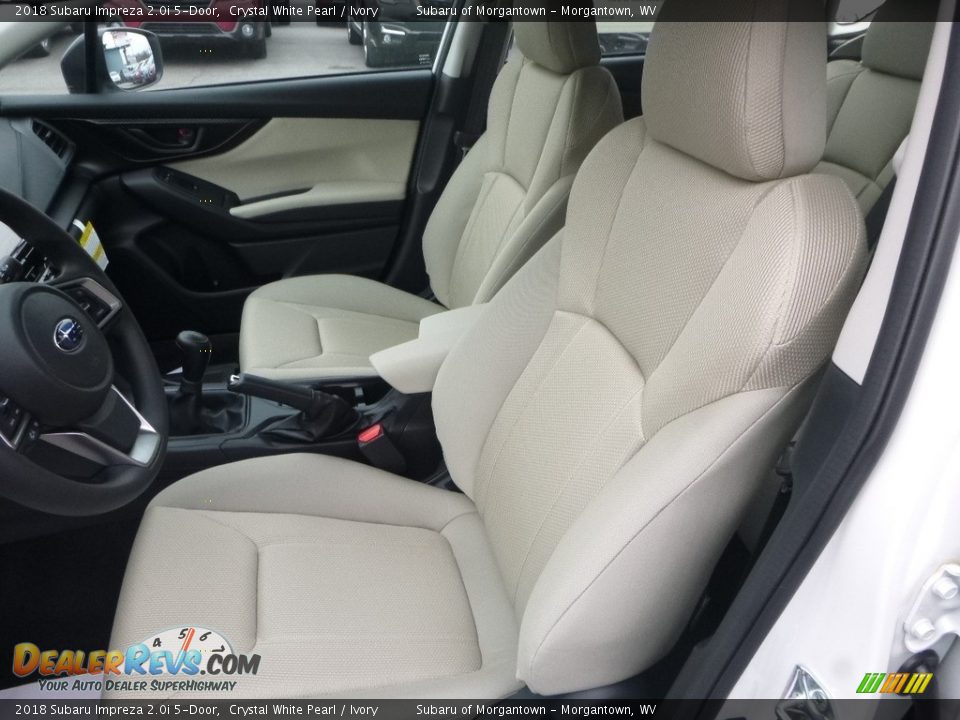 Front Seat of 2018 Subaru Impreza 2.0i 5-Door Photo #15