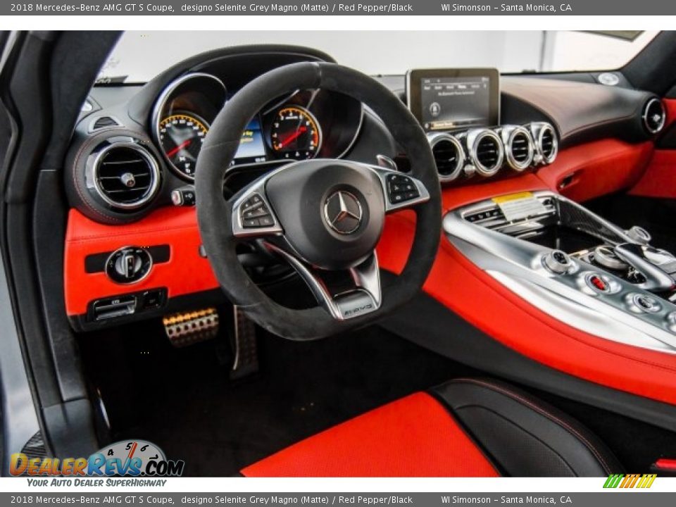 Front Seat of 2018 Mercedes-Benz AMG GT S Coupe Photo #24