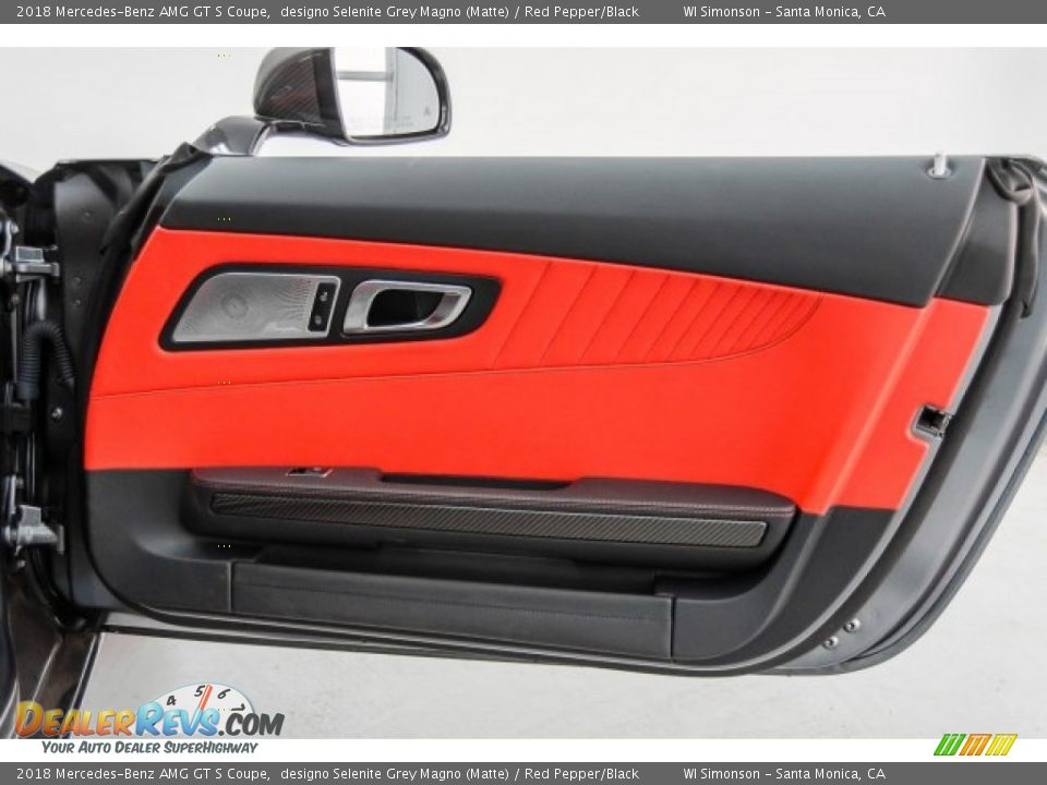 Door Panel of 2018 Mercedes-Benz AMG GT S Coupe Photo #31