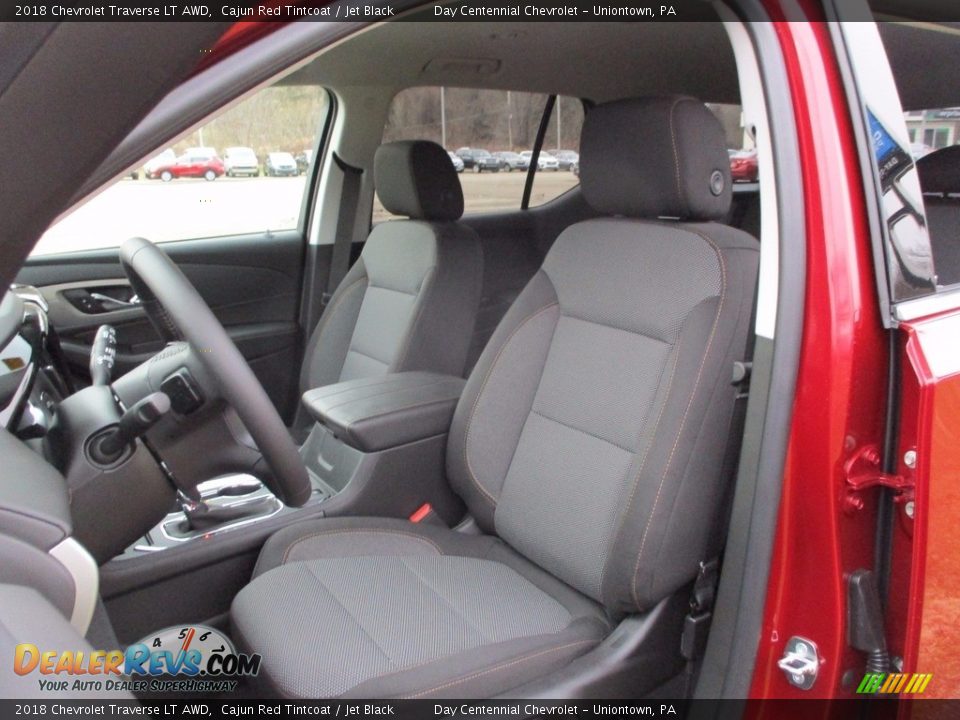 2018 Chevrolet Traverse LT AWD Cajun Red Tintcoat / Jet Black Photo #10