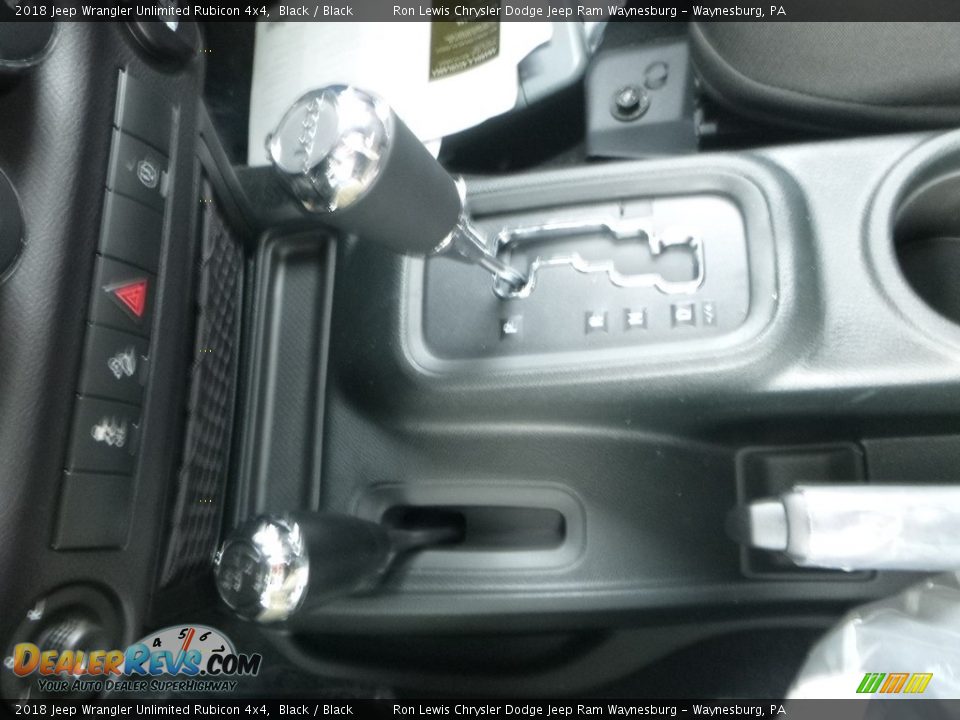 2018 Jeep Wrangler Unlimited Rubicon 4x4 Black / Black Photo #19