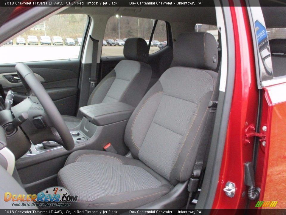 2018 Chevrolet Traverse LT AWD Cajun Red Tintcoat / Jet Black Photo #11
