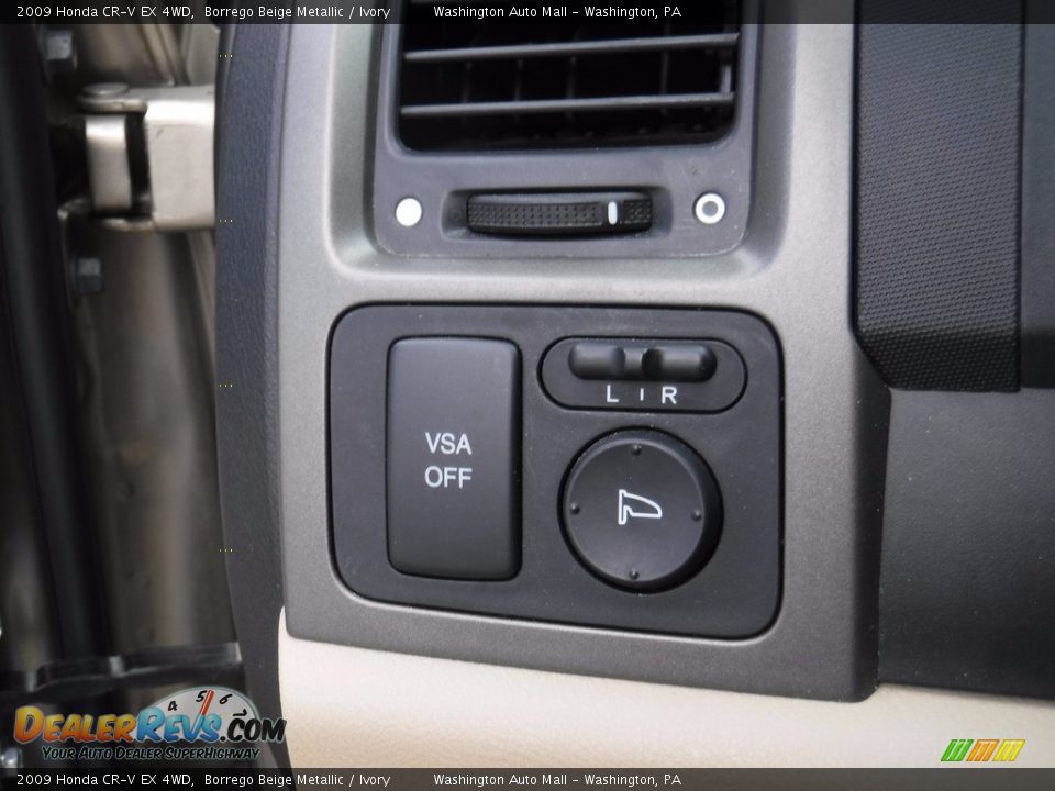 2009 Honda CR-V EX 4WD Borrego Beige Metallic / Ivory Photo #16
