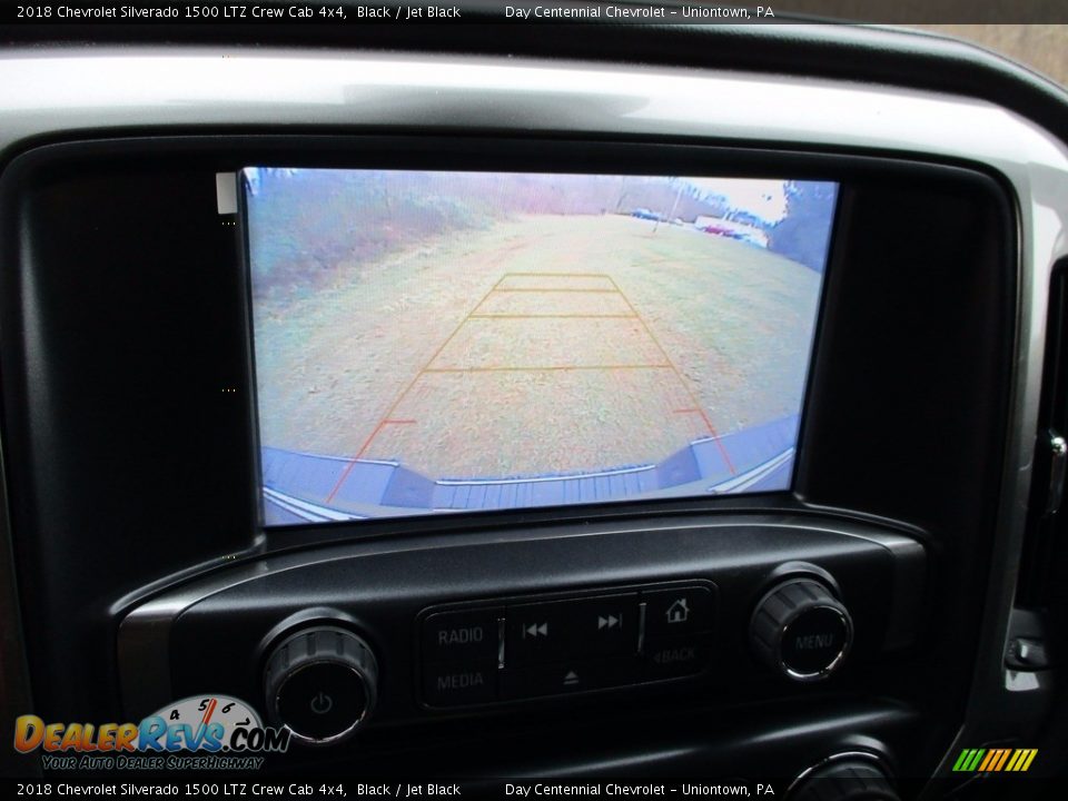2018 Chevrolet Silverado 1500 LTZ Crew Cab 4x4 Black / Jet Black Photo #6