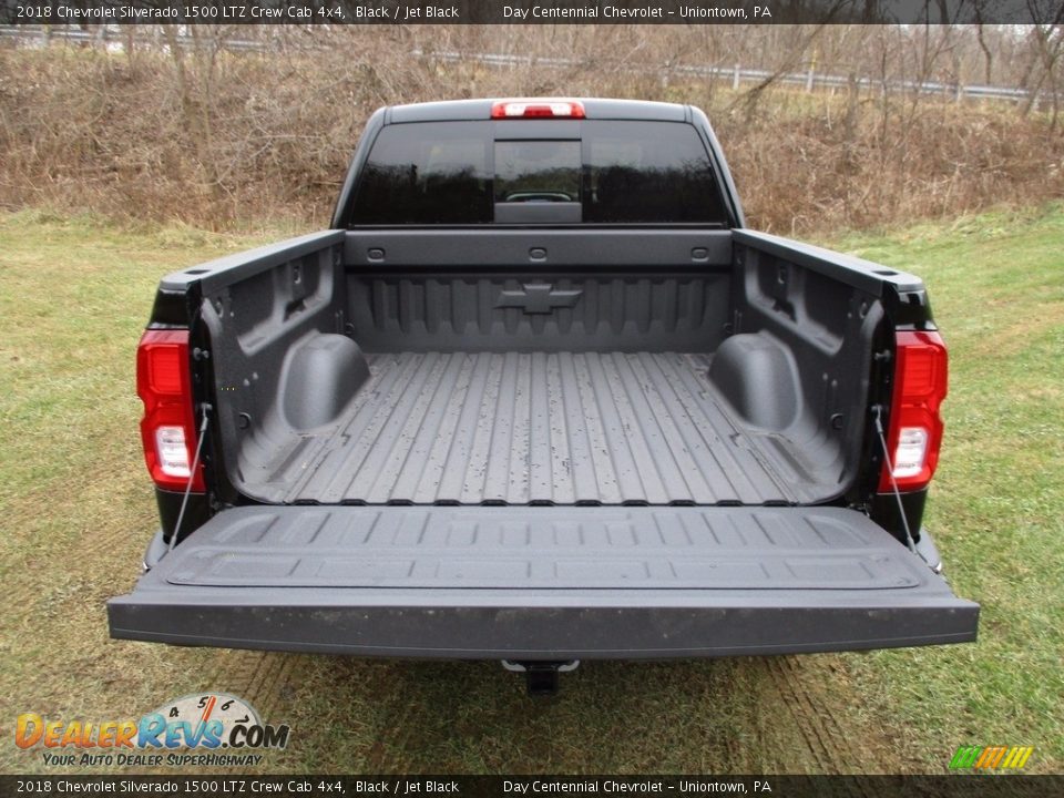 2018 Chevrolet Silverado 1500 LTZ Crew Cab 4x4 Black / Jet Black Photo #11