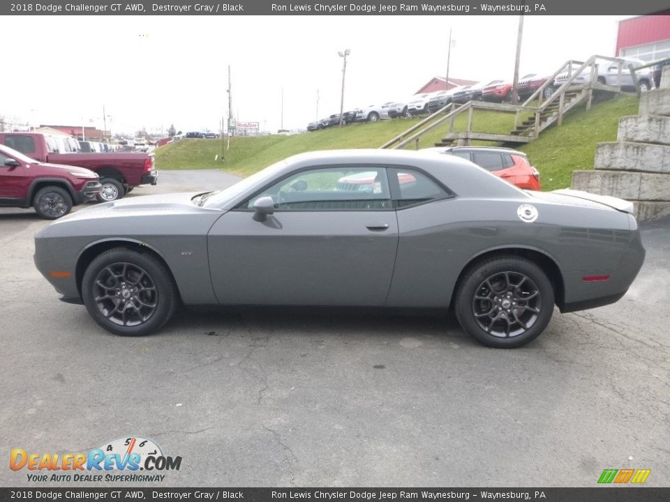 Destroyer Gray 2018 Dodge Challenger GT AWD Photo #2