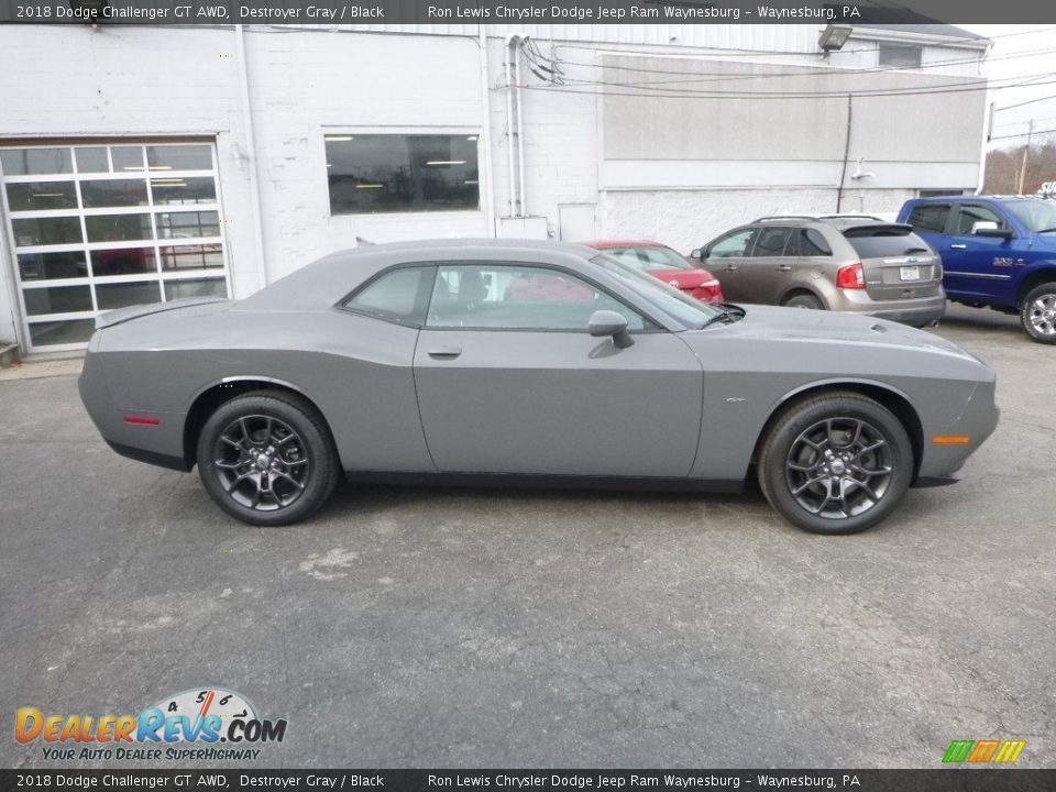 Destroyer Gray 2018 Dodge Challenger GT AWD Photo #6
