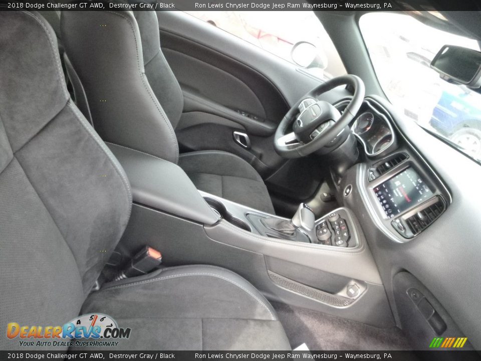 Front Seat of 2018 Dodge Challenger GT AWD Photo #10