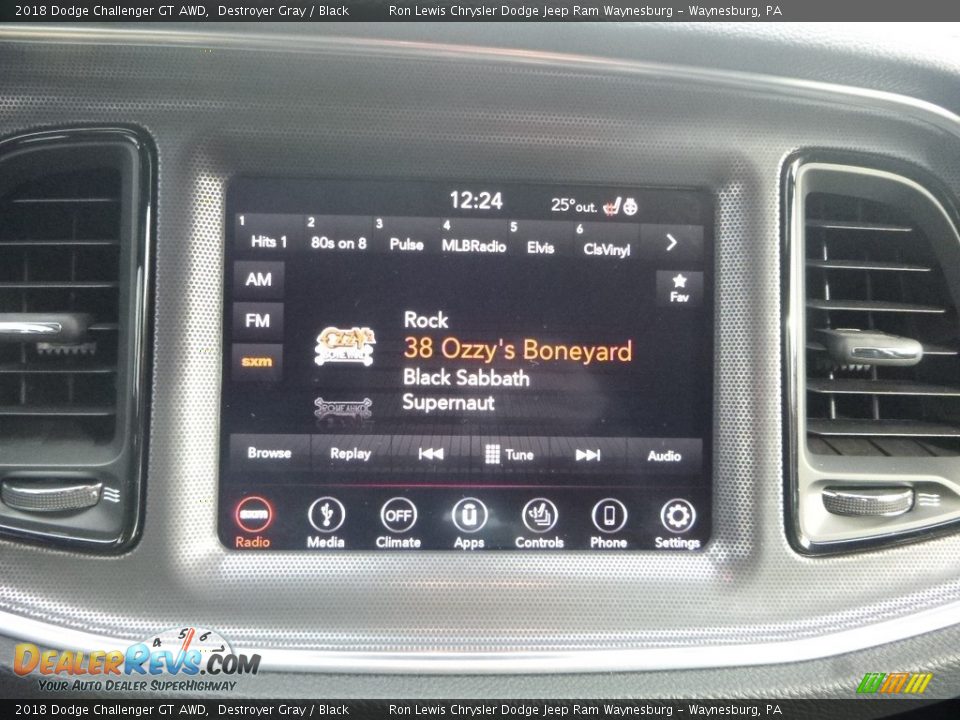 Controls of 2018 Dodge Challenger GT AWD Photo #16