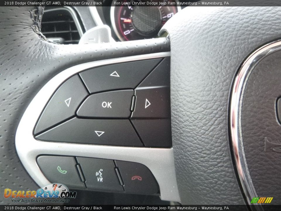 Controls of 2018 Dodge Challenger GT AWD Photo #19