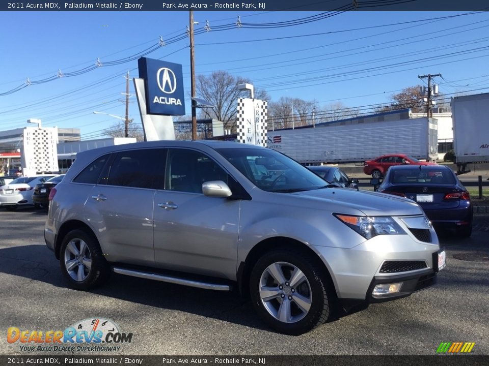 2011 Acura MDX Palladium Metallic / Ebony Photo #1