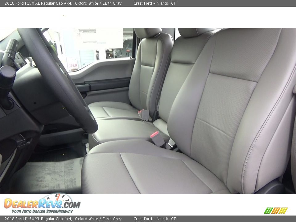 Front Seat of 2018 Ford F150 XL Regular Cab 4x4 Photo #11