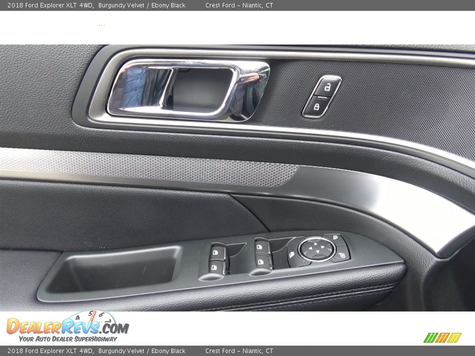 2018 Ford Explorer XLT 4WD Burgundy Velvet / Ebony Black Photo #13