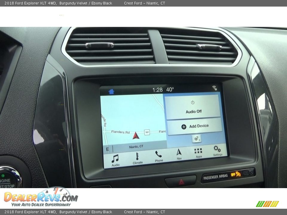 2018 Ford Explorer XLT 4WD Burgundy Velvet / Ebony Black Photo #15