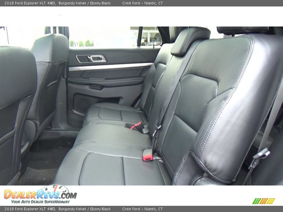 2018 Ford Explorer XLT 4WD Burgundy Velvet / Ebony Black Photo #19