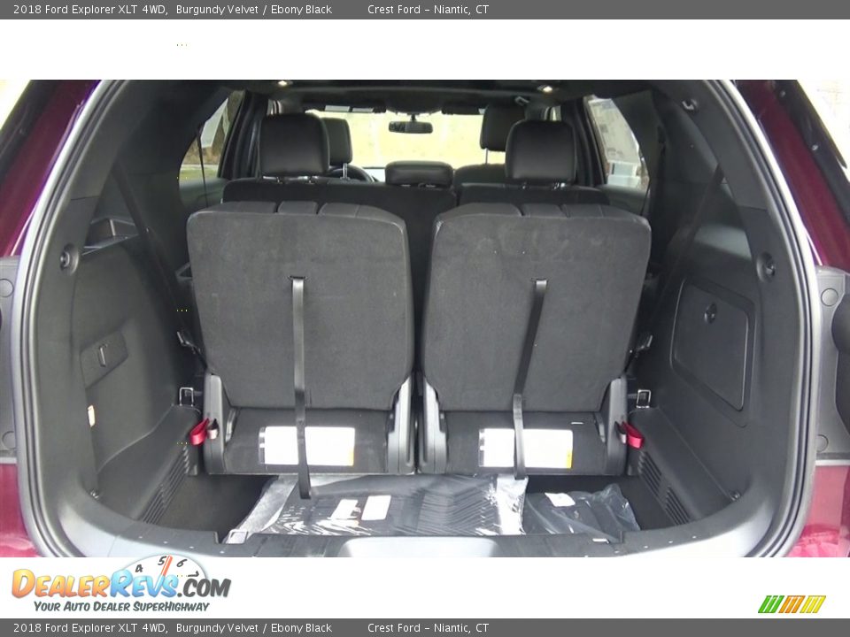 2018 Ford Explorer XLT 4WD Burgundy Velvet / Ebony Black Photo #22