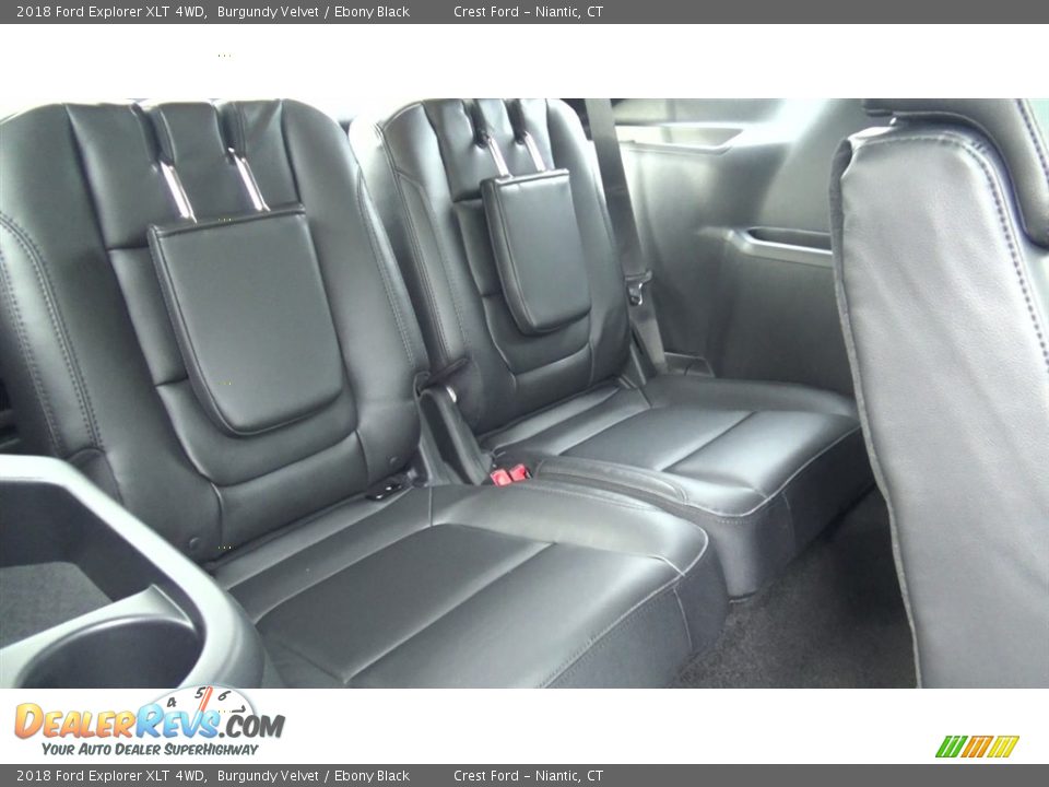 2018 Ford Explorer XLT 4WD Burgundy Velvet / Ebony Black Photo #25
