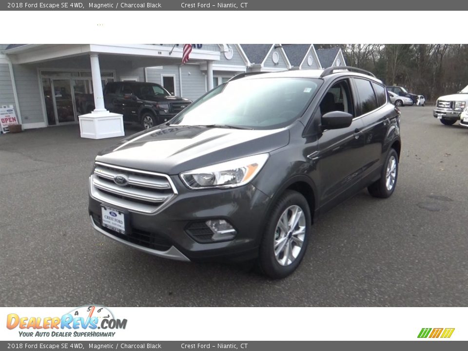 2018 Ford Escape SE 4WD Magnetic / Charcoal Black Photo #3