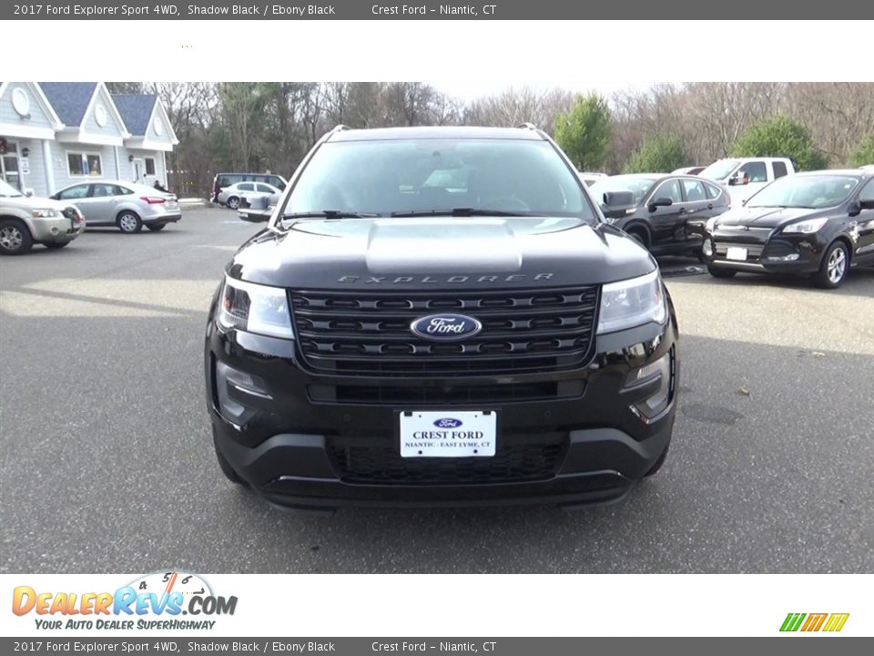 2017 Ford Explorer Sport 4WD Shadow Black / Ebony Black Photo #2