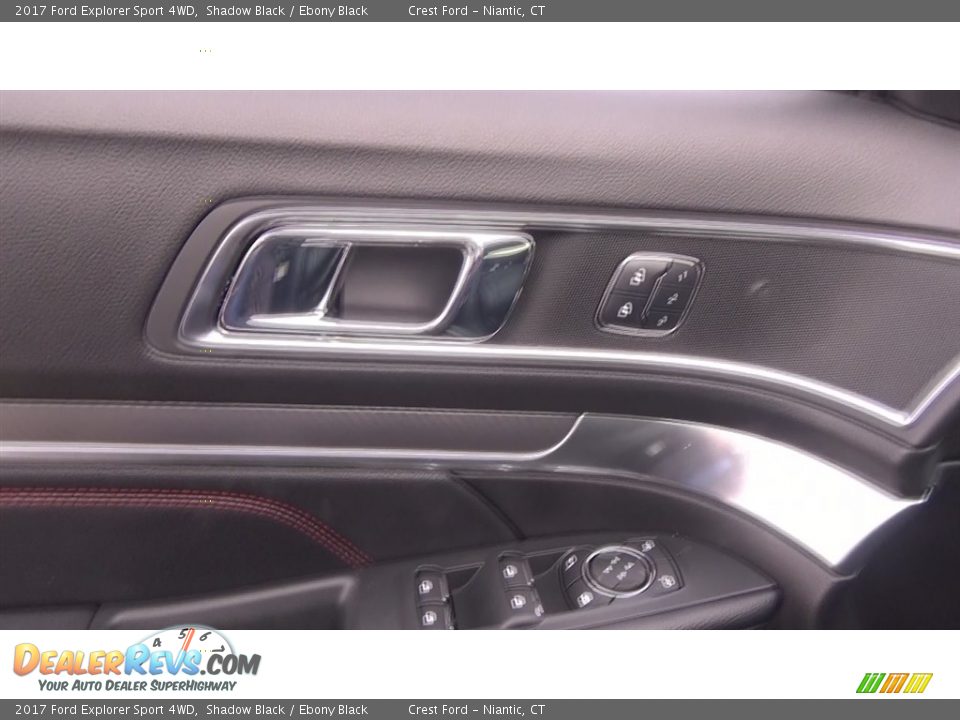 2017 Ford Explorer Sport 4WD Shadow Black / Ebony Black Photo #12