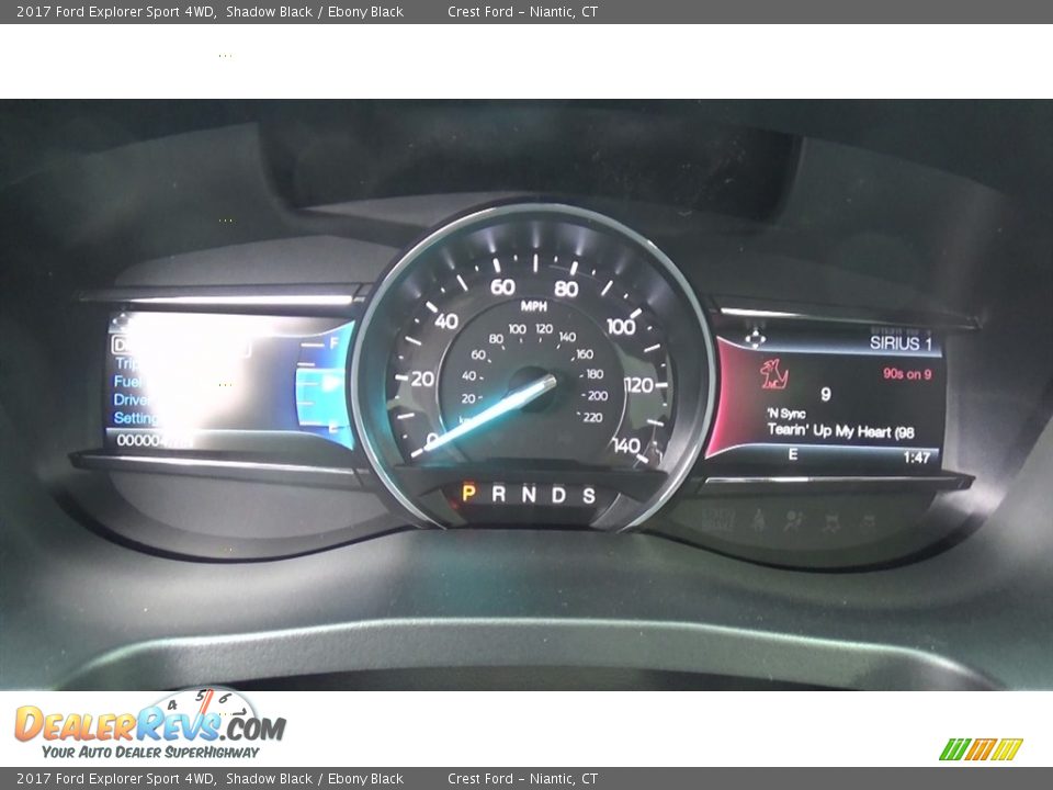 2017 Ford Explorer Sport 4WD Shadow Black / Ebony Black Photo #13