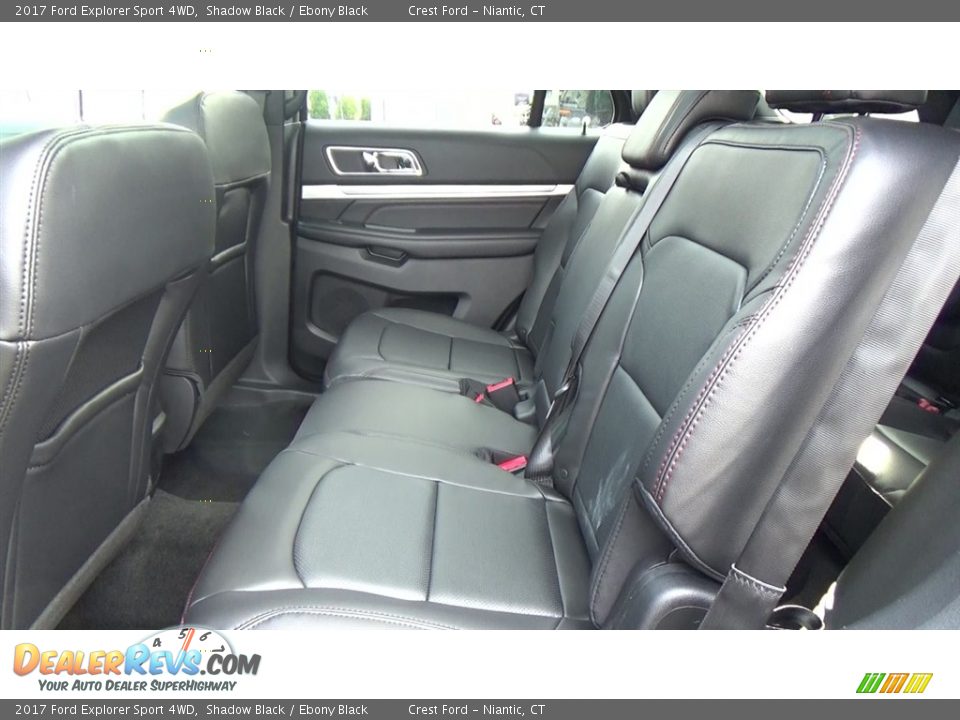 2017 Ford Explorer Sport 4WD Shadow Black / Ebony Black Photo #18