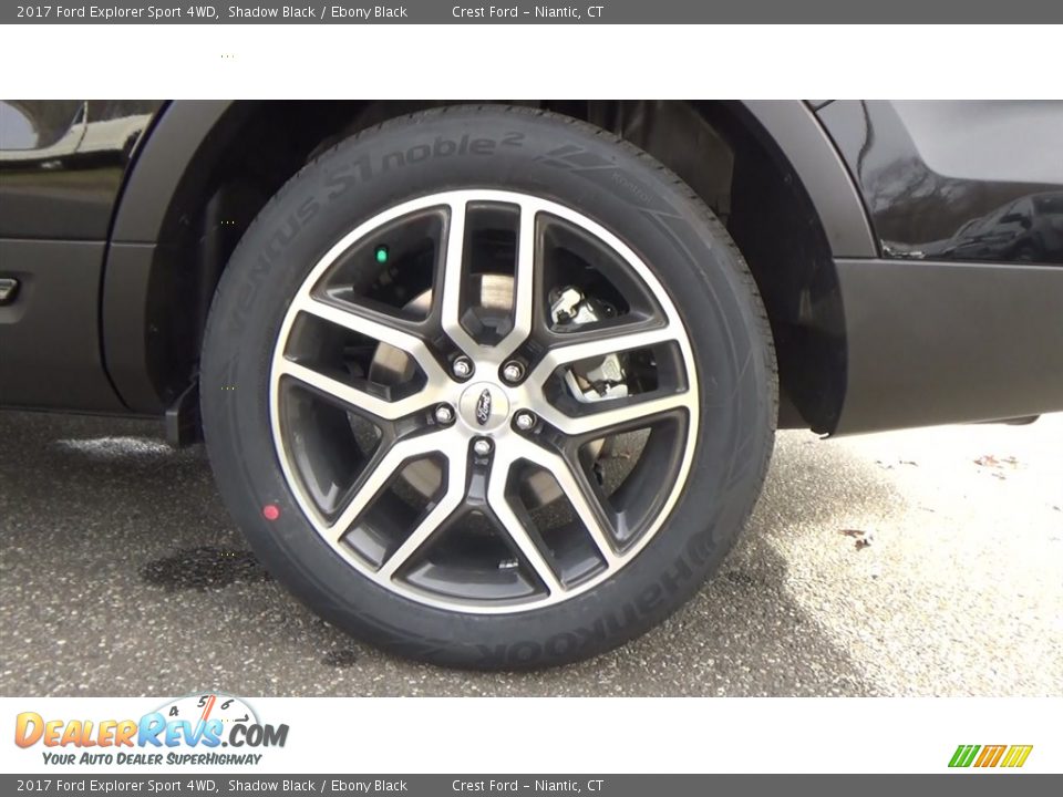 2017 Ford Explorer Sport 4WD Shadow Black / Ebony Black Photo #20