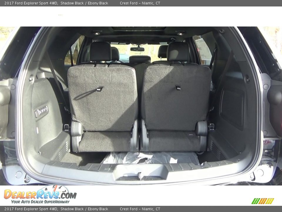 2017 Ford Explorer Sport 4WD Shadow Black / Ebony Black Photo #21