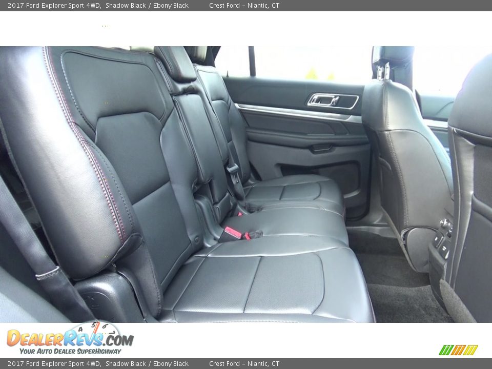 2017 Ford Explorer Sport 4WD Shadow Black / Ebony Black Photo #23