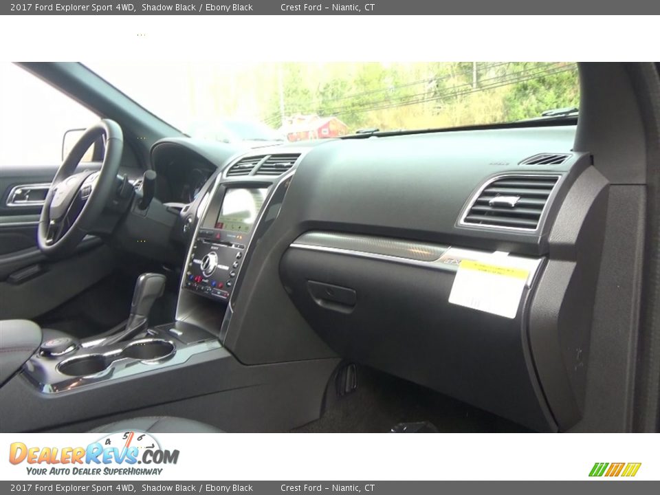 2017 Ford Explorer Sport 4WD Shadow Black / Ebony Black Photo #26