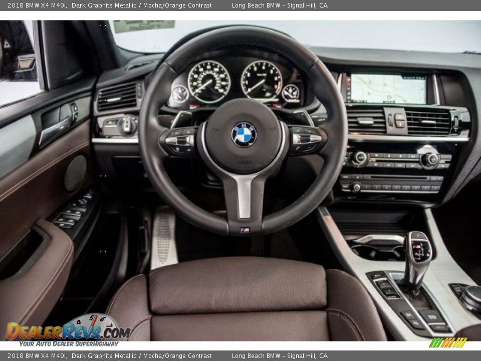 2018 BMW X4 M40i Steering Wheel Photo #4