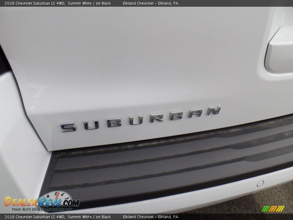 2018 Chevrolet Suburban LS 4WD Summit White / Jet Black Photo #9