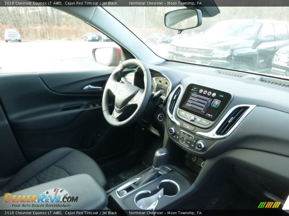 2018 Chevrolet Equinox LT AWD Cajun Red Tintcoat / Jet Black Photo #11