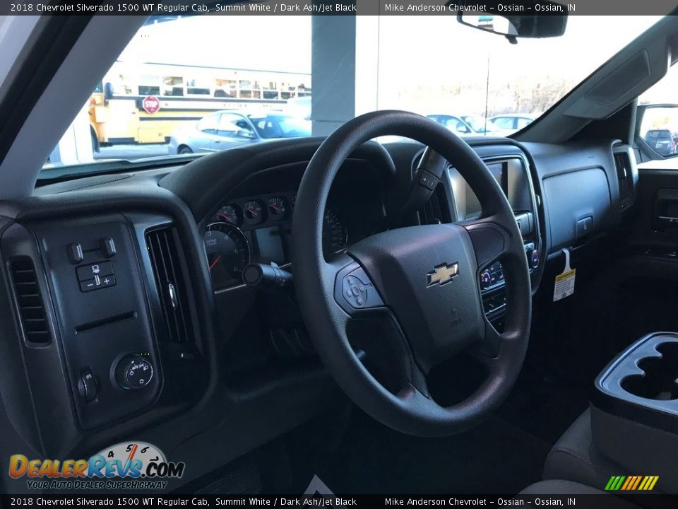 2018 Chevrolet Silverado 1500 WT Regular Cab Summit White / Dark Ash/Jet Black Photo #13