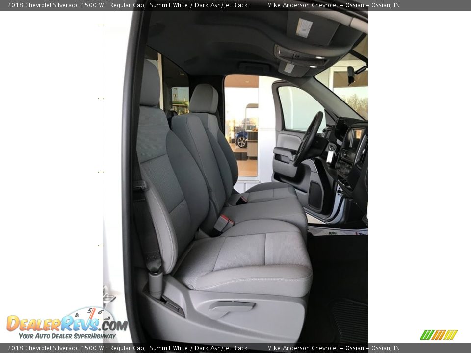 2018 Chevrolet Silverado 1500 WT Regular Cab Summit White / Dark Ash/Jet Black Photo #17
