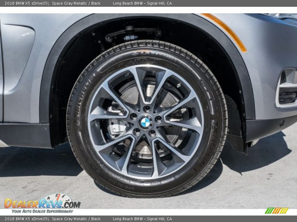 2018 BMW X5 sDrive35i Space Gray Metallic / Black Photo #9