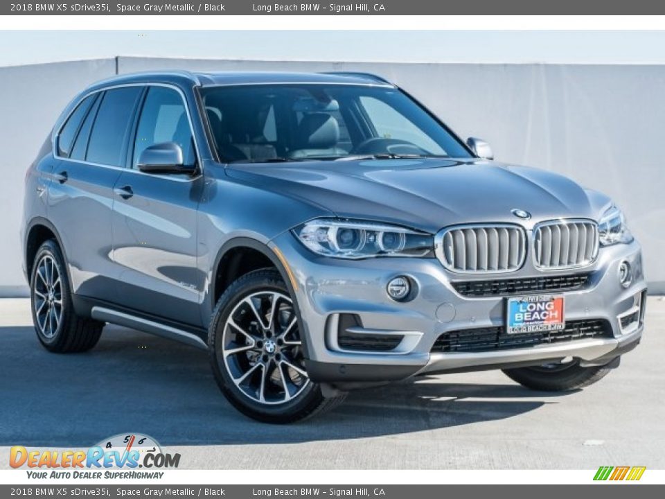 2018 BMW X5 sDrive35i Space Gray Metallic / Black Photo #12