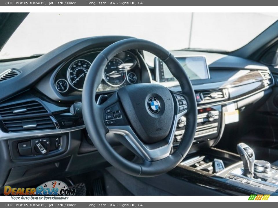 2018 BMW X5 sDrive35i Jet Black / Black Photo #5