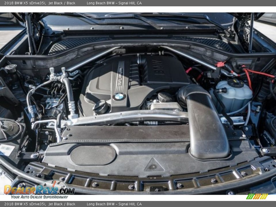 2018 BMW X5 sDrive35i Jet Black / Black Photo #8