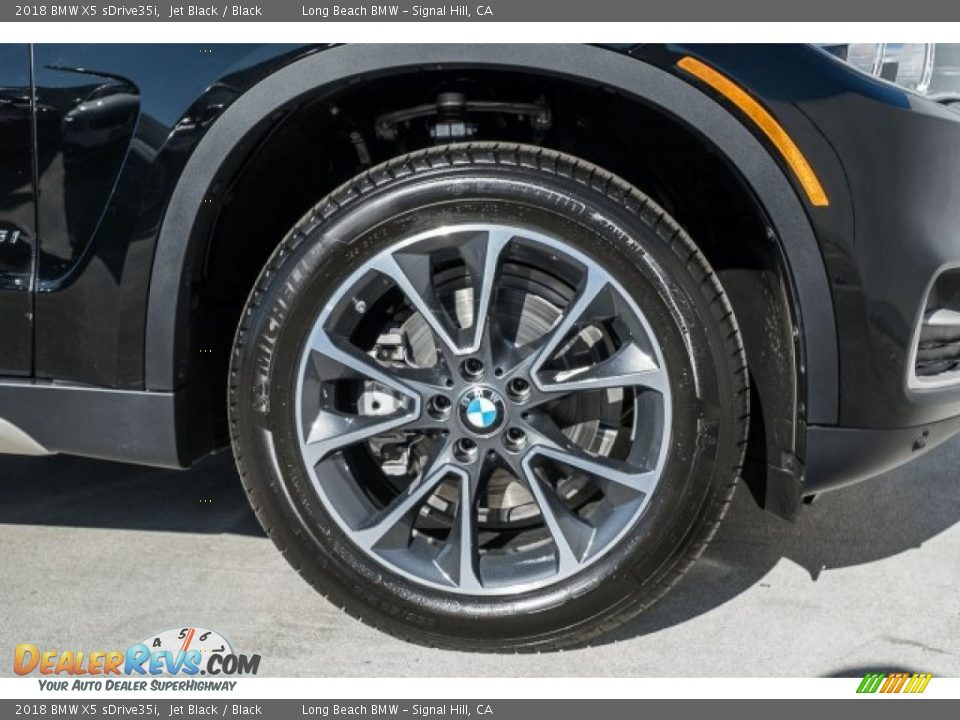 2018 BMW X5 sDrive35i Jet Black / Black Photo #9