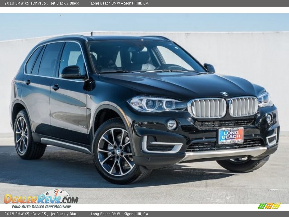 2018 BMW X5 sDrive35i Jet Black / Black Photo #12