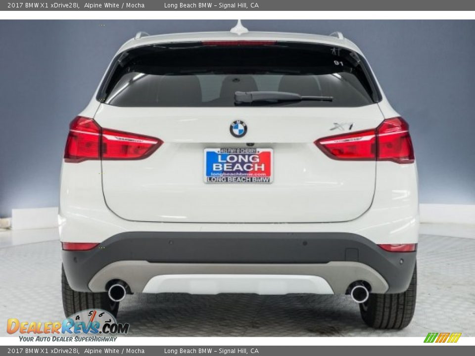 2017 BMW X1 xDrive28i Alpine White / Mocha Photo #3