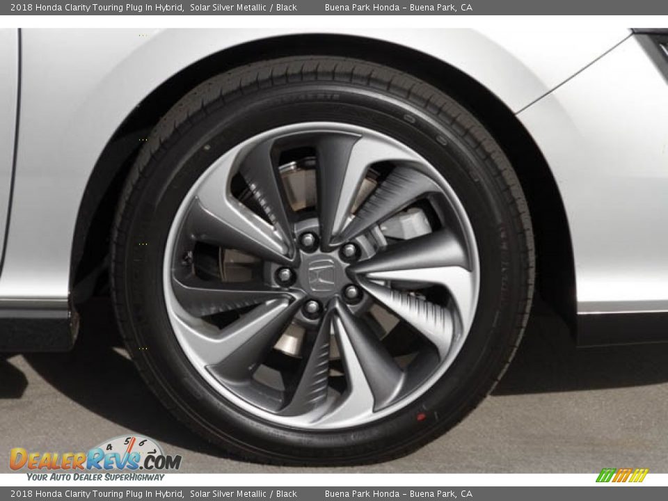 2018 Honda Clarity Touring Plug In Hybrid Solar Silver Metallic / Black Photo #5