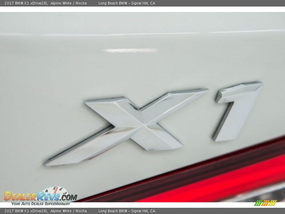 2017 BMW X1 xDrive28i Alpine White / Mocha Photo #6