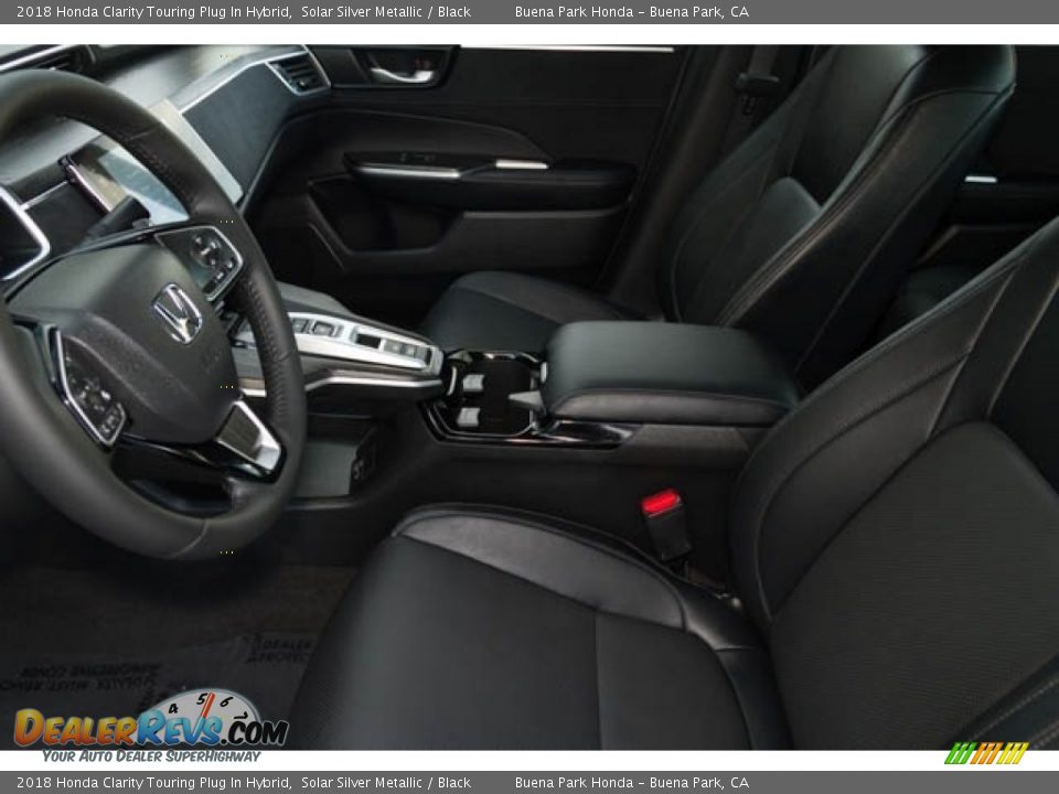 Black Interior - 2018 Honda Clarity Touring Plug In Hybrid Photo #9