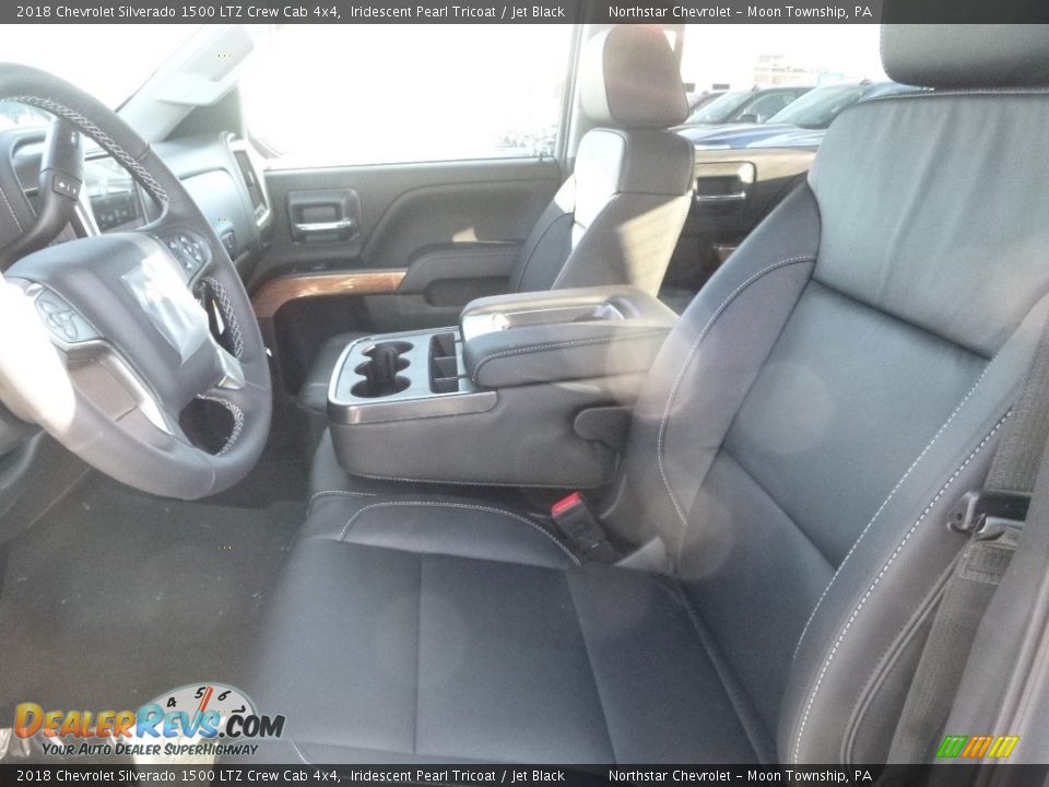 2018 Chevrolet Silverado 1500 LTZ Crew Cab 4x4 Iridescent Pearl Tricoat / Jet Black Photo #15