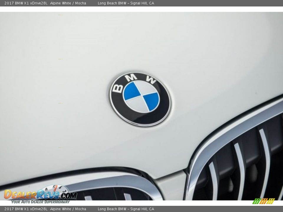 2017 BMW X1 xDrive28i Alpine White / Mocha Photo #24