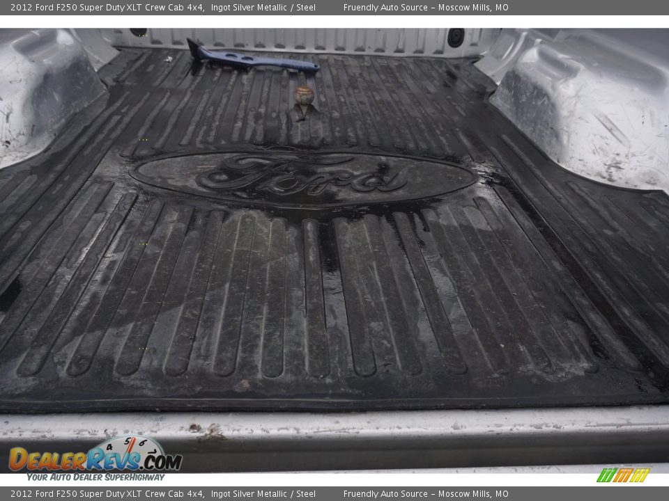 2012 Ford F250 Super Duty XLT Crew Cab 4x4 Ingot Silver Metallic / Steel Photo #5