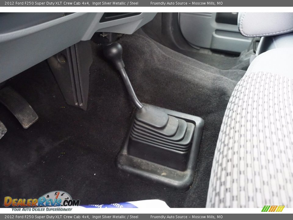2012 Ford F250 Super Duty XLT Crew Cab 4x4 Ingot Silver Metallic / Steel Photo #7